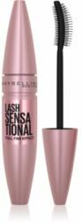 Maybelline New York Lash Sensational legyező hatású szempillaspirál a hosszú és dús pillákért árnyalat Intense Black 9.5 ml