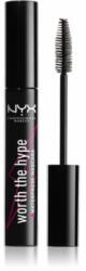 NYX Professional Makeup Worth The Hype vízálló szempillaspirál árnyalat 01 Black 7 ml