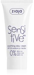 Ziaja Sensitive crema calmanta pentru piele uscata, actionand impotriva senzatiei de mancarime SPF 20 50 ml