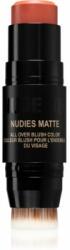 Nudestix Nudies Matte multifunkcionális smink a szemre, az ajkakra és az arcra árnyalat Sunset Strip 7 g