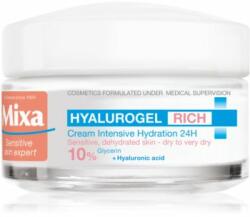 Mixa Hyalurogel Rich crema de zi intens hidratanta cu acid hialuronic 50 ml