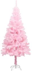 vidaXL Pom de Crăciun artificial cu suport, roz, 150 cm, PVC (320997)