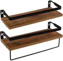 STILISTA Fali polc Volato Duo 2 db 40 cm barna (40070317)