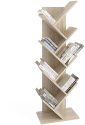 FMD Bibliotecă geometrică verticală, stejar 267-001E (436996) Biblioteca