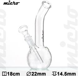  Micro üveg bong 18 cm