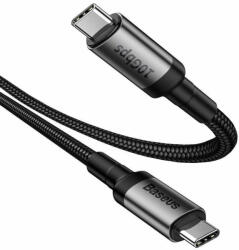 Baseus Cablu Incarcare & Date USB-C 3.1 la USB-C 3.1 Baseus Cafule - 100W, PD, QC 3.0, 10Gbps, 4K, 5A, Nylo (CATKLF-SG1)
