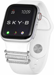  MILAN Apple Watch Sport Band Charm Ezüst 38MM/40MM - S002SSM - oraker