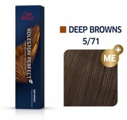 Wella Koleston Perfect Me+ Deep Browns vopsea profesională permanentă pentru păr 5/71 60 ml - brasty