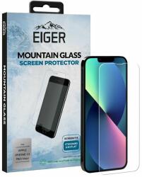 Eiger Folie Protectie Sticla Eiger EGSP00776 pentru iPhone 13 Pro Max, 9H, 2.5D, 0.33mm (Transparent) (EGSP00776)