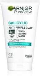 Garnier Pure Active arctisztító gél, arcradír és maszk vegyes és zsíros bőrre 150 ml