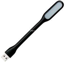 PREZENT Mini USB LED lámpa, hidegfehér, fekete (USB Light) (1622)