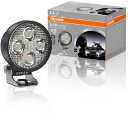 OSRAM LEDriving Lightbar Value Round VX80-WD LED kiegészítő fényszóró, széles fénykévével, 240 m hatótávolság, 1150 lumen fényáram, 12/24 V rendszerhez, IP67 védelem, LEDDL119-WD, Wide Beam (LEDDL119-WD)