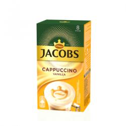 Jacobs Mix de cafea, Jacobs Cappuccino Vanilla, 8 plicuri x 12g