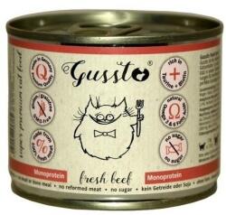 Gussto Cat Fresh Beef CARNE PROASPĂTĂ DE VITĂ 200 g