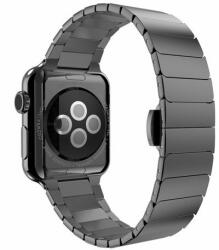 Mybandz APW421802 apple watch nagy láncszemes fém óraszíj /fekete/ 42/44 mm (APW421802) - mostelado