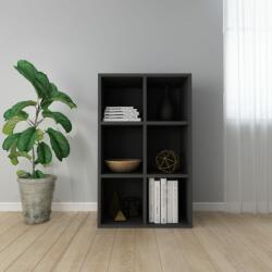 vidaXL Bibliotecă/Servantă, negru, 66x30x97, 8 cm, PAL (800343) Biblioteca