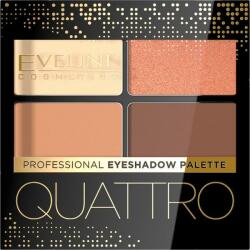 Eveline Cosmetics Szemhéjfesték - Eveline Cosmetics Quattro Professional Eyeshadow Palette 02