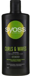 Syoss Șampon pentru păr creț și ondulat - Syoss Curls & Waves Shampoo 440 ml