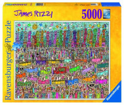 Ravensburger Puzzle James Rizzi, 5000 Piese (rvspa17427) - drool