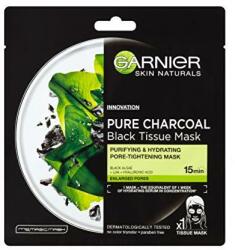 Garnier Mască neagră de țesut pentru piele acneică - Garnier Pure Charcoal Tissue Mask 28 g