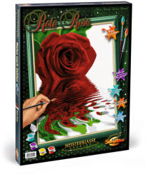 Schipper 40x50Cm Kit Pictura Pe Numere Schipper Trandafirul Rosu (609130521) Carte de colorat