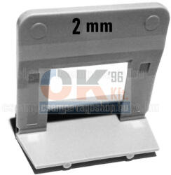 SKT SKT20 ÉKES lapszintező, TALP elem 2000 db, 2mm fuga, 5-15mm laphoz (skt2012cs6) (skt2012cs6)