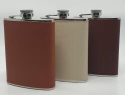  Flaska műbőr bevonattal (bézs)