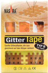 Nasara Gitter Tape / Cross Tape "közepes méret" (doboz/20ív)