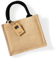 Westford Mill Speciális táska Westford Mill Jute Mini Gift Bag - Egy méret, Natural/Fekete