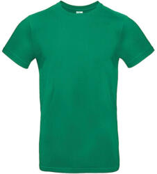 B and C Férfi rövid ujjú póló B&C #E190 T-Shirt -XL, Kelly zöld