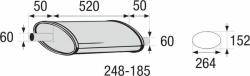 BOSAL Toba esapamet intermediara, universal BOSAL 248-185 (248-185) - automobilus