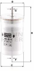 Mann-filter filtru combustibil MANN-FILTER WK 8036 - automobilus