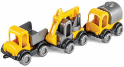 Wader Kid Cars munkagépek 3db (60021)