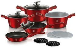 Berlinger Haus Metallic Burgundy Line 13 piese (BH/7030)
