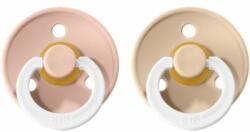 BIBS Colour Natural Rubber Size 2: 6+ months cumi Blush Night / Vanilla Night 2 db