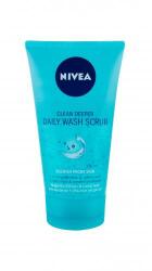 Nivea Purify Pores Daily Wash Scrub peeling 150 ml pentru femei