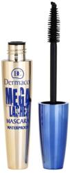 Dermacol Mega Lashes mascara waterproof pentru volum culoare Black 12.5 ml