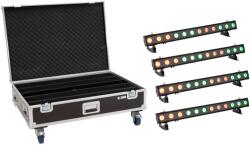 EUROLITE Set 4x LED IP T-PIX 12 HCL Bar + Case with wheels - dj-sound-light