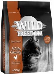 Wild Freedom 2kg Wild Freedom Adult "Wide Country" Sterilised gabonamentes - szárnyas száraz macskatáp