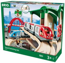 BRIO - Set Trenuri De Calatori (BRIO33512) - babyneeds