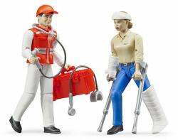 BRUDER - Figurine Asistenti Ambulanta Si Accesorii (BR62710) - babyneeds