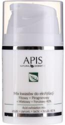 APIS Professional Ser-Peeling pentru față - APIS Professional Fit + Pirpgron + Milk + Ferulic 40% 50 ml