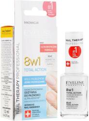 Eveline Cosmetics Întăritor pentru unghii 8 în 1 - Eveline Cosmetics Nail Therapy Total Action 8 in 1 12 ml
