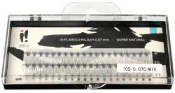 Ibra Gene false C, 0.07 MIX8, 10, 12mm - Ibra Eyelash Knot Naturals 60 buc