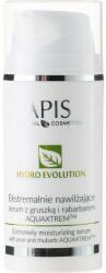 APIS NATURAL COSMETICS Ser puternic hidratant cu pere și rubarbă - APIS Professional Hydro Evolution Extremely Moisturizing Serum 100 ml