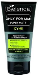 Bielenda Peeling gel de curățare - Bielenda Only For Men Super Mat Cleansing Gel With Scrub 150 g Masca de fata