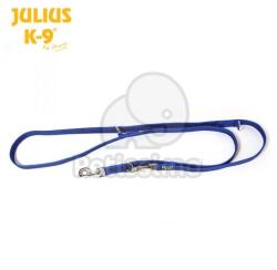 Julius-K9 гумирана регулируема каишка, синя / 20 мм 2, 2 м