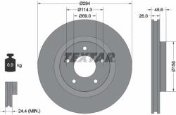 TEXTAR Disc frana TEXTAR PRO+ 92184405 (92184405)