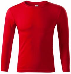 MALFINI Tricou cu mânecă lungă Progress LS - Roșie | XXL (P750717)