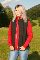 Daiber Vesta softshell de damă JN1127 - Neagră / neagră | L (JN1127-1745462)